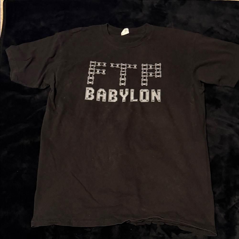 FTP Black Short Sleeve Tee